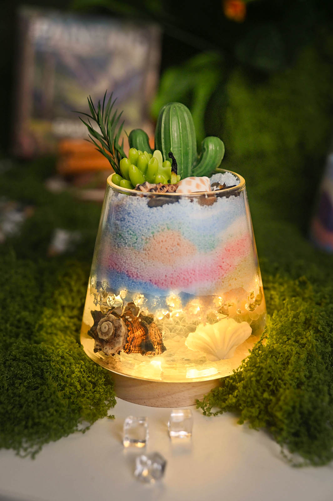 DIY Sand Art Scented Candle - Whisper
