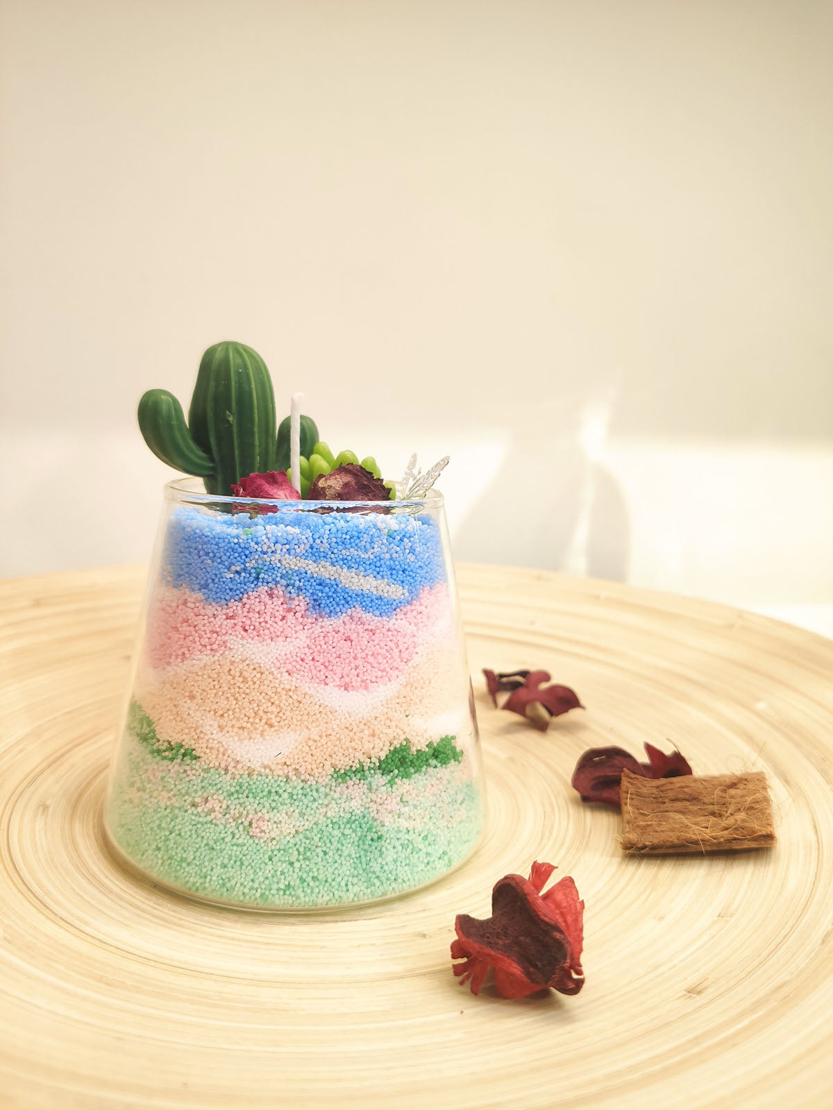 DIY Sand Art Scented Candle - Whisper