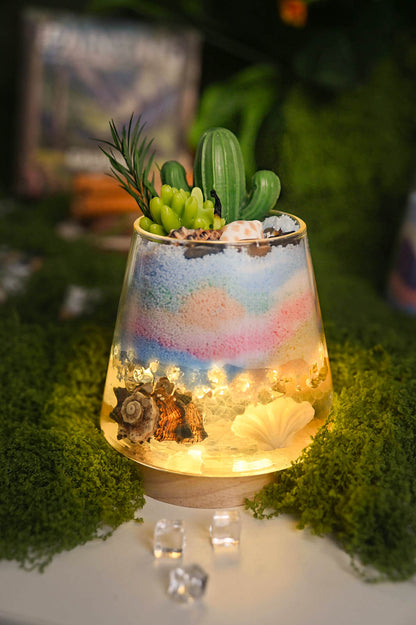 DIY Sand Art Scented Candle - Whisper